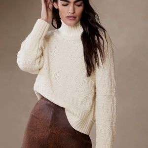 Genuine Merino and alpaca wool sweater